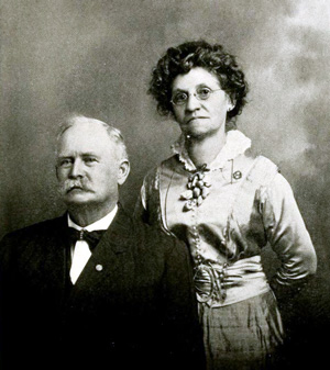 Jasper and Ann Eliza Cobb
from History of Decatur County, Indiana26